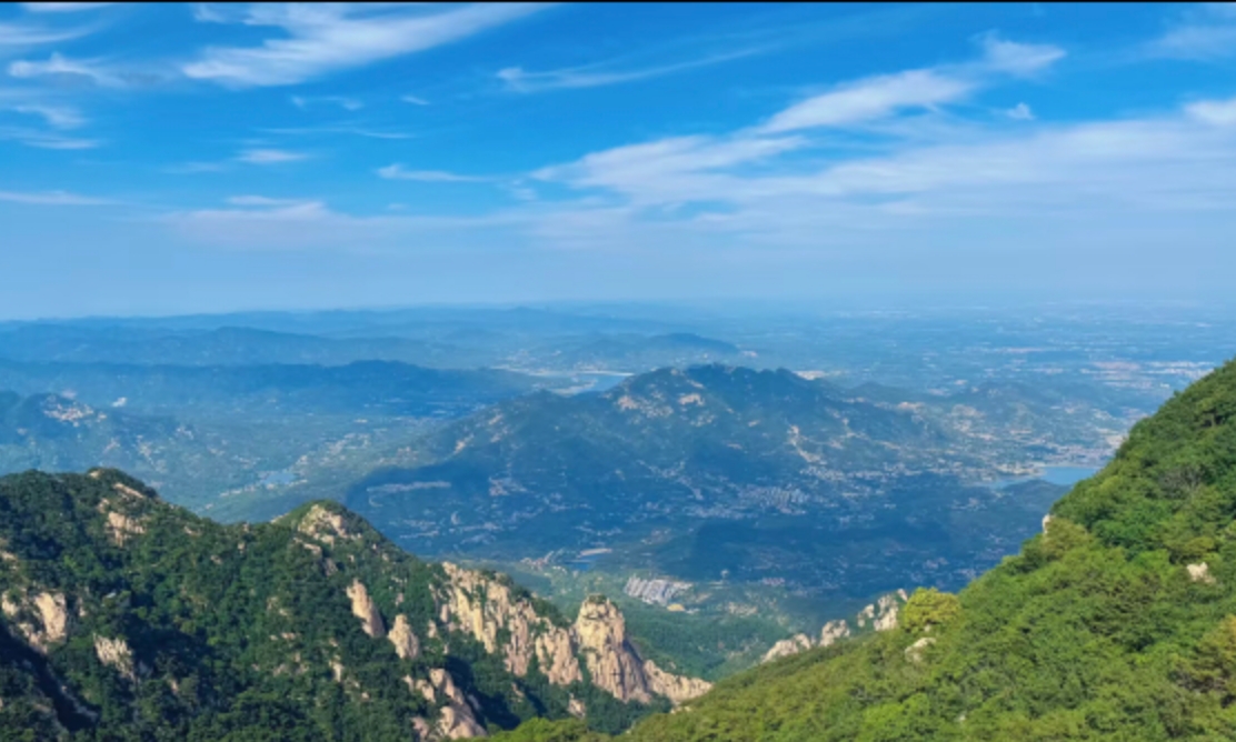 泰山春季美景